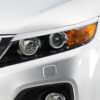 Paupières de phares avants (la paire) pour Kia Sorento (XM) toutes carrosseries (2009-2014) - Fabriqué en ABS (à peindre)