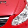 Paupières de phares avants (la paire) pour Opel Corsa D hatchback (2006-2010) - Fabriqué en ABS (à peindre)