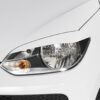 Paupières de phares avants (la paire) pour VW Up! hatchback (2011-2016) - Fabriqué en ABS (à peindre)