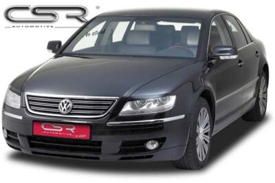 Paupières de phares avants (la paire) pour VW Phaeton berline (2002-4/2010) - Fabriqué en ABS (à peindre)