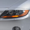 Paupières de phares avants (la paire) pour BMW Z4 E85 / E86 Roadster / cabriolet (2002-2008) - Fabriqué en ABS (à peindre)