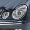 Paupières de phares avants (la paire) pour Mercedes Benz Classe E W211 berline / break (2002-2009) - Fabriqué en ABS (à peindre)