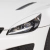 Paupières de phares avants (la paire) pour Opel GT Roadster (2007-2009) - Fabriqué en ABS (à peindre)