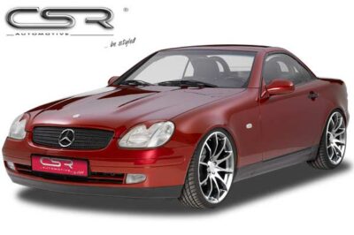Paupières de phares avants (la paire) pour Mercedes Benz SLK R170 Roadster (1996-2004) - Fabriqué en ABS (à peindre)