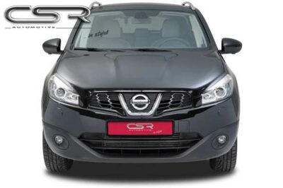 Paupières de phares avants (la paire) pour Nissan Qashqai sauf S1 et S-Line (depuis 2010) - Fabriqué en ABS (à peindre)
