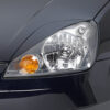 Paupières de phares avants (la paire) pour Ford Fiesta MK6  (10/2005-2008) - Fabriqué en ABS (à peindre)