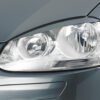 Paupières de phares avants (la paire) pour VW Golf 5 / Jetta 5 toutes carrosseries (2003-2010) - Fabriqué en ABS (à peindre)