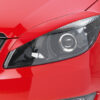 Paupières de phares avants (la paire) pour Skoda Roomster ab Facelift toutes carrosseries (depuis 2010) - Fabriqué en ABS (à peindre)