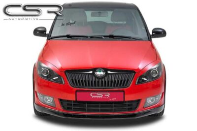 Paupi&egrave;res de phares avants (la paire) pour Skoda Roomster ab Facelift toutes carrosseries (depuis 2010) - Fabriqu&eacute; en ABS (&agrave; peindre)
