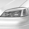 Paupières de phares avants (la paire) pour Opel Astra G toutes carrosseries (1998-2005) - Fabriqué en ABS (à peindre)