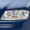 Paupières de phares avants (la paire) pour VW Touran 1T toutes carrosseries (2003-2006) - Fabriqué en ABS (à peindre)