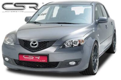 Paupi&egrave;res de phares avants (la paire) pour Mazda 3 toutes carrosseries (2003-2009) - Fabriqu&eacute; en ABS (&agrave; peindre)