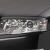 Paupières de phares avants (la paire) pour Skoda Superb I 3U4 toutes carrosseries (2001-2006) - Fabriqué en ABS (à peindre)