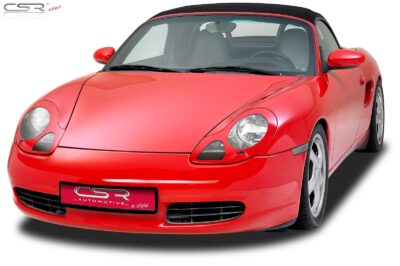 Paupi&egrave;res de phares avants (la paire) pour Porsche Boxster 986 Roadster (1996-2004) - Fabriqu&eacute; en ABS glossy (Noir brillant)