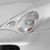 Paupières de phares avants (la paire) pour Porsche 911 / 996 toutes carrosseries (2002-2005) - Fabriqué en ABS (à peindre)