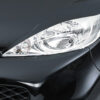 Paupières de phares avants (la paire) pour Peugeot 107 toutes carrosseries (2005-2012) - Fabriqué en ABS (à peindre)