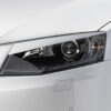 Paupières de phares avants (la paire) pour Skoda Octavia 3 Typ 5E toutes carrosseries (depuis 2012) - Fabriqué en ABS (à peindre)