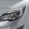 Paupières de phares avants (la paire) pour Opel Meriva B toutes carrosseries (depuis 2010) - Fabriqué en ABS (à peindre)