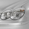 Paupières de phares avants (la paire) pour Mercedes Benz SL R230 toutes carrosseries (2001-2008) - Fabriqué en ABS (à peindre)