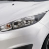 Paupières de phares avants (la paire) pour Ford Fiesta MK7 toutes carrosseries (depuis 9/2012) - Fabriqué en ABS (à peindre)