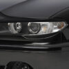 Paupières de phares avants (la paire) pour BMW Série 3 E46 coupé cabriolet (3/2003-2007) - Fabriqué en ABS (à peindre)