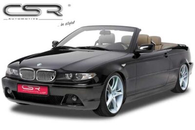 Paupi&egrave;res de phares avants (la paire) pour BMW S&eacute;rie 3 E46 coup&eacute; cabriolet (3/2003-2007) - Fabriqu&eacute; en ABS (&agrave; peindre)