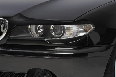 Paupières de phares avants (la paire) pour BMW Série 3 E46 coupé cabriolet (3/2003-2007) - Fabriqué en ABS (à peindre)