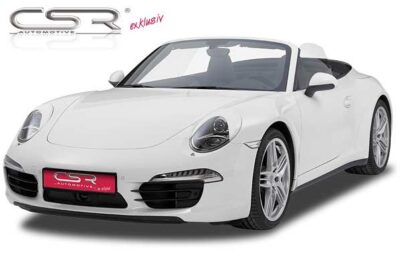 Paupières de phares avants (la paire) pour Porsche 911 / 991 coupé / cabriolet (depuis 9/2011) - Fabriqué en ABS (à peindre)