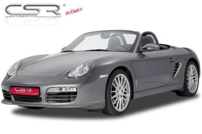 Paupières de phares avants (la paire) pour Porsche Boxster 987 / Cayman toutes carrosseries (2004-02/2009) - Fabriqué en ABS (à peindre)