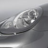 Paupières de phares avants (la paire) pour Porsche Boxster 987 / Cayman toutes carrosseries (2004-2009) - Fabriqué en ABS (à peindre)