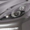 Paupières de phares avants (la paire) pour Porsche Panamera toutes carrosseries (07/2013-2016) - Fabriqué en ABS (à peindre)