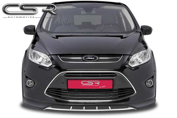 Paupières de phares avants (la paire) pour Ford C-Max / Grand C-Max toutes carrosseries (12/2010 - 03/2015) - Fabriqué en ABS (à peindre)