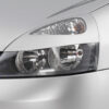 Paupières de phares avants (la paire) pour Renault Clio 2 / B toutes carrosseries (6/2001-2012) - Fabriqué en ABS (à peindre)