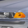 Paupières de phares avants (la paire) pour BMW Série 3 E46   coupé / cabriolet (04/1999-02/2003) - Fabriqué en ABS (à peindre)