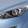 Paupières de phares avants (la paire) pour Hyundai I30 toutes carrosseries (10/2011-01/2017) - Fabriqué en ABS (à peindre)
