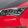 Paupières de phares avants (la paire) pour Seat Leon 3 toutes carrosseries (depuis 11/2012) - Fabriqué en ABS (à peindre)