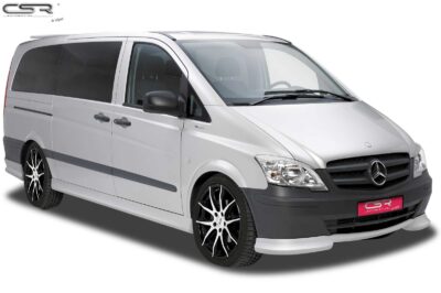 Paupières de phares avants (la paire) pour Mercedes Benz Viano / Vito W639 V639 toutes carrosseries (10/2010-2014) - Fabriqué en ABS (à peindre)