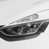 Paupières de phares avants (la paire) pour Renault Clio IV Typ X98 toutes carrosseries (depuis 2012) - Fabriqué en ABS (à peindre)
