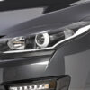 Paupières de phares avants (la paire) pour Renault Megane III toutes carrosseries (depuis 01/2014) - Fabriqué en ABS (à peindre)