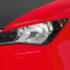 Paupières de phares avants (la paire) pour Seat Ibiza 6J toutes carrosseries (4/2012-2015) - Fabriqué en ABS (à peindre)