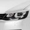 Paupières de phares avants (la paire) pour VW Sharan II toutes carrosseries (depuis 2010) - Fabriqué en ABS (à peindre)