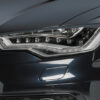 Paupières de phares avants (la paire) pour Audi A6 4G C7 toutes carrosseries (depuis 04/2011) - Fabriqué en ABS (à peindre)