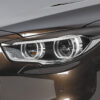 Paupières de phares avants (la paire) pour BMW Série 5 GT F07 toutes carrosseries (2009-2016) - Fabriqué en ABS (à peindre)