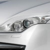 Paupières de phares avants (la paire) pour Renault Laguna 3  (2007-2015) - Fabriqué en ABS (à peindre)