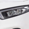 Paupières de phares avants (la paire) pour Mercedes Benz Classe A W177  (depuis 2018) - Fabriqué en ABS (à peindre)
