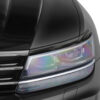Paupières de phares avants (la paire) pour VW Tiguan II / Tiguan Allspace toutes carrosseries (depuis 2016) - Fabriqué en ABS (à peindre)