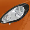 Paupières de phares avants (la paire) pour Porsche Boxster 987 / Cayman 987 facelift (02/2009-2012) - Fabriqué en ABS (à peindre)