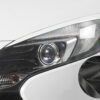 Paupières de phares avants (la paire) pour Opel Zafira Tourer 3. Generation toutes carrosseries (2011-06/2016) - Fabriqué en ABS glossy (Noir brillant)