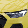 Paupières de phares avants (la paire) pour Audi A1 Typ GB toutes carrosseries (depuis 2018) - Fabriqué en ABS glossy (Noir brillant)