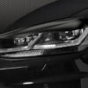 Paupières de phares avants (la paire) pour VW Golf 7 toutes carrosseries (04/2017-2021) - Fabriqué en ABS (à peindre)
